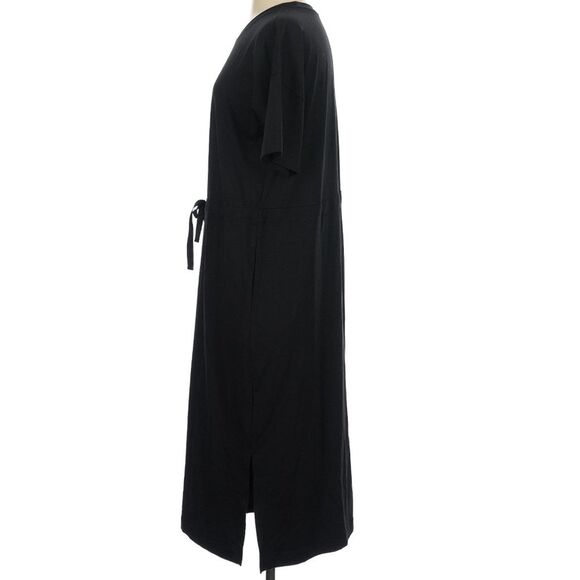 Boody T-Shirt Tie Dress Organic Cotton Bamboo Stretch with Pockets Size Small - Picture 6 of 7